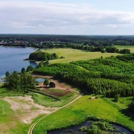 Miedzy Olchami Domek Nad Jeziorem. Noclegi Caloroczne. Cisza, Spokoj. Barczewo Exterior photo