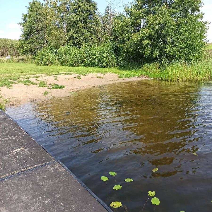Miedzy Olchami Nad Jeziorem. Caloroczne. Cisza, Spokoj. Prázdninový dům
